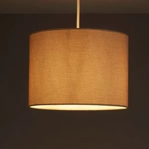 Image of Colours Harstad Beige Woven Light Shade D305mm