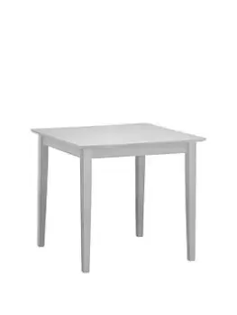 Image of Julian Bowen Rufford 80-160 Cm Extending Dining Table - Grey