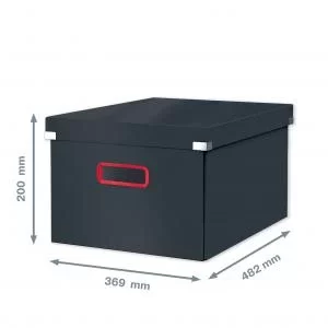 Image of Storagebox C&S Cosy Medium Velvet Grey