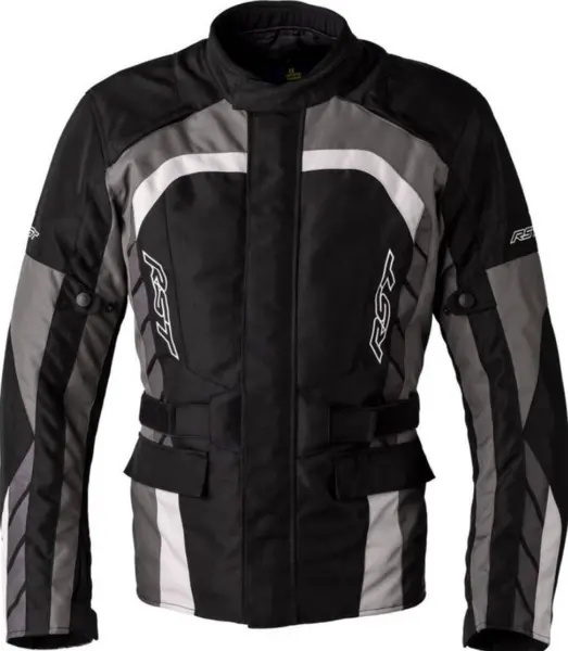 Image of RST Alpha CE 5 Textile Jacket Men Black Gray White 44