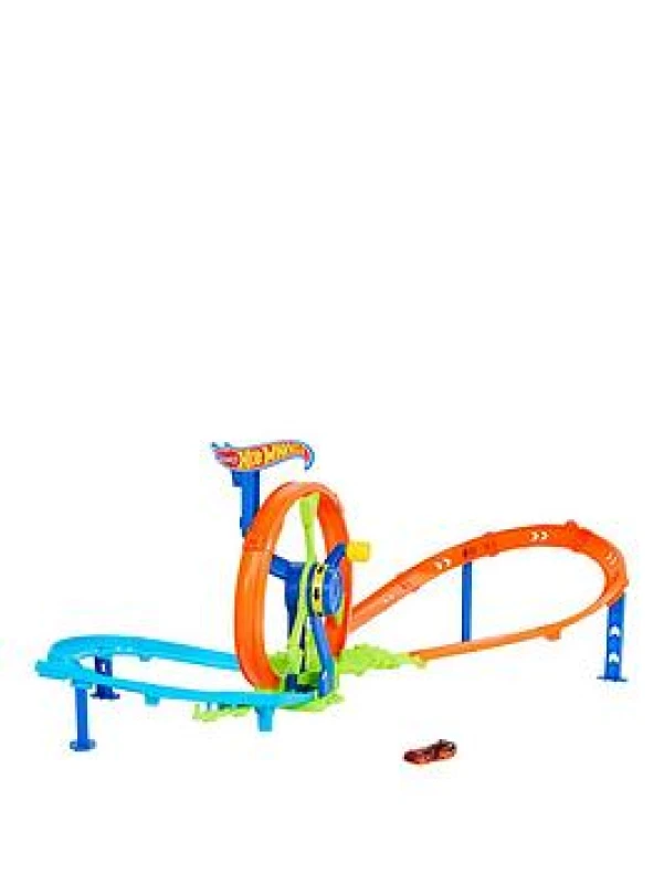 Image of Hot Wheels Hot Wheels Action Rapid Launch and Loop Toy Car Track Set