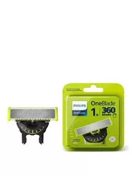 Image of Philips OneBlade 360 Replacement Blade for Face - 1pk- QP410/50, One Colour, Men
