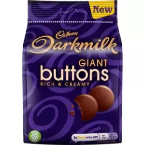 Image of Cadbury Darkmilk Giant Buttons Bag 105g