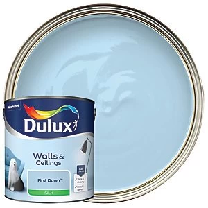 Image of Dulux Walls & Ceilings First Dawn Silk Emulsion Paint 2.5L