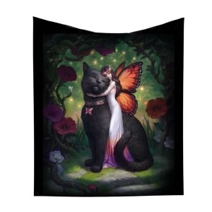 Image of Cat and Fairy Throw