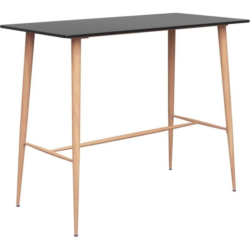Image of VIDAXL Bar Table Black 120x60x105cm Vidaxl 8719883791142