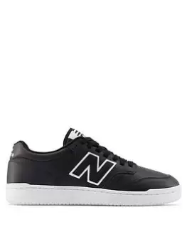 Image of New Balance 480 Trainers - Black/White, Size 9, Men