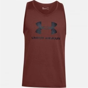 Image of Urban Armor Gear Sport Style Logo Tank Top Mens - Red