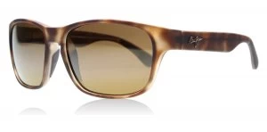 Image of Maui Jim Mixed Plate Sunglasses Matte Tortoise STG-BG Polariserade 58mm