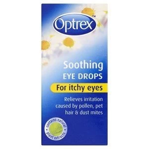 Image of Optrex Soothing Eye Drops For Itchy Eyes 10ml