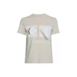 Image of Calvin Klein Jeans BLOCKING TEE - Cream