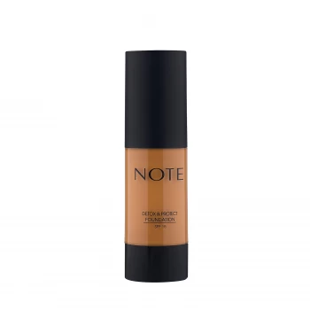 Image of Note Cosmetics Detox and Protect Foundation 35ml (Various Shades) - 113 Honey Bronze