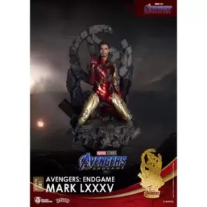 Image of Avengers: Endgame D-Stage PVC Diorama Mark LXXXV Closed Box Version 16 cm