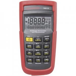 Image of Beha Amprobe TMD-56 Thermometer -50 up to +1350 °C Sensor type E, J, K, N, R, S, T