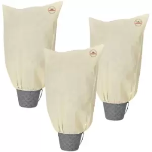 Image of Plant Protection Bag 3 pc. Set Beige 200x240cm
