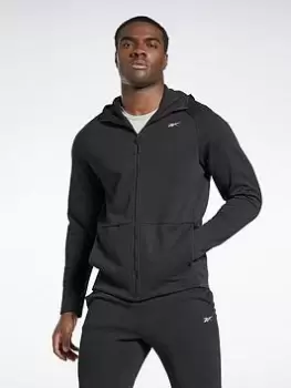 Image of Reebok Dmx Interlock Track Top - Black Size M Men