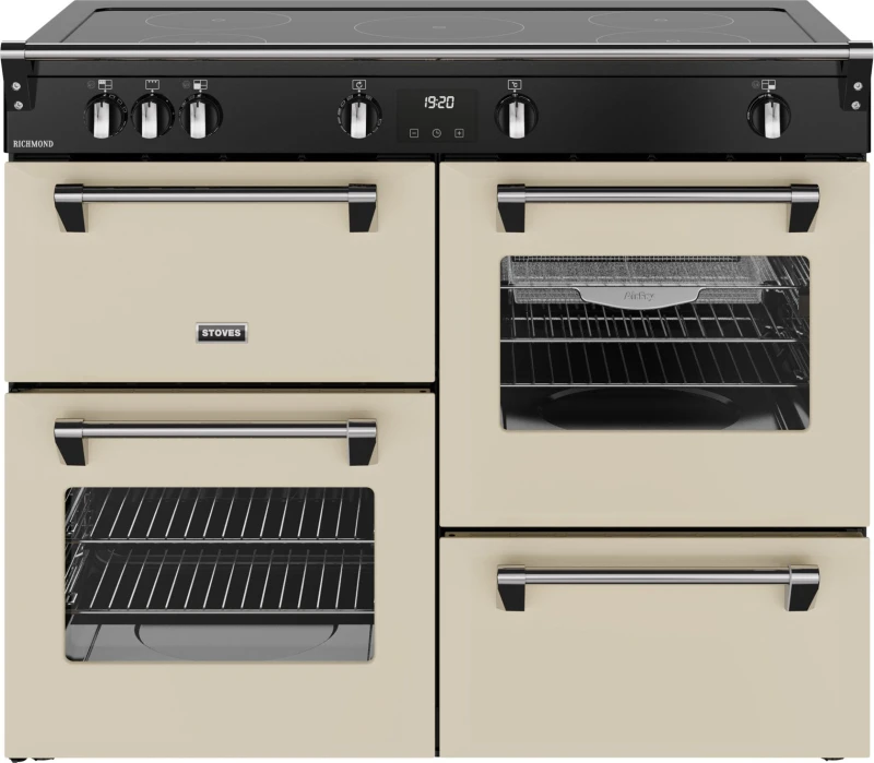 Image of Stoves Richmond 110cm Electric Induction Range Cooker - Cream 444411866 Cream