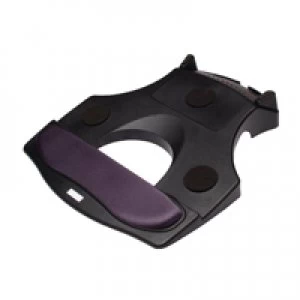 Image of Contour Ergonomics LapTop Stand With Integrated Wrist Rest Black CE776