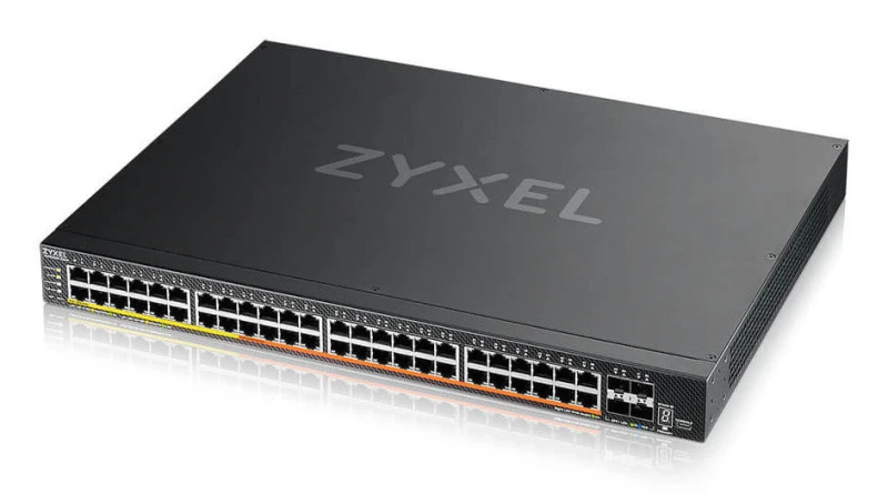 Image of Zyxel Zyxel XMG2230-52HP Managed L2/L3 2.5G Ethernet (100/1000/2500) Power over Ethernet (PoE) 1U Black XMG2230-52HP-ZZ0101F