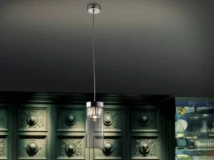 Image of Ava Ceiling Pendant Chrome, G9