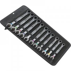Image of Wera 05020013001 Joker Ratcheting crowfoot wrench set 11 Piece 8 - 19 mm