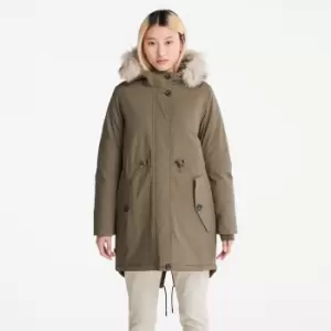 Image of Timberland Mt. Kelsey Fleece-lined Parka For Her In Dark Green Green, Size S
