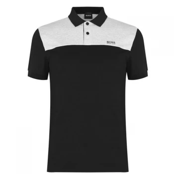 Image of Hugo Boss Golf Paule 1 Polo Shirt Black Size S Men