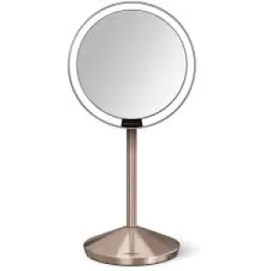 Image of simplehuman Rose Gold Sensor Mirror 5" (12cm)