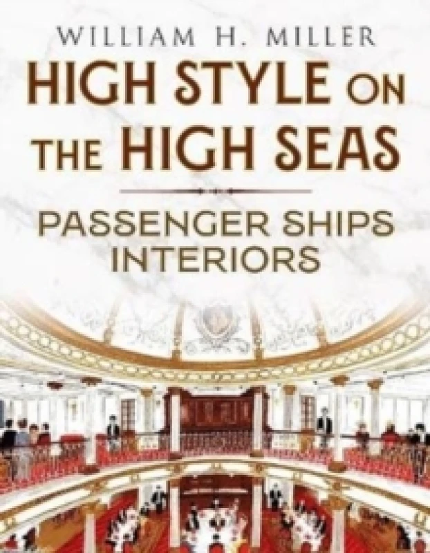 Image of High Style on the High Seas : Passenger Ships Interiors Paperback / softback