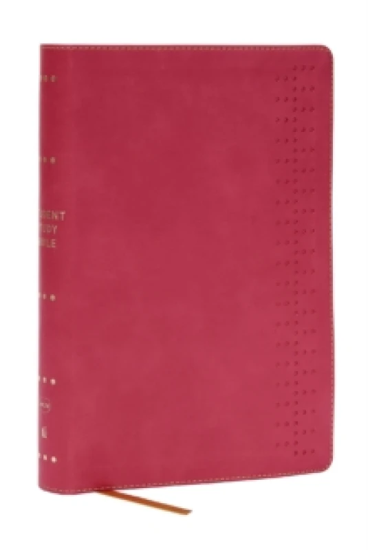 Image of Student Study Bible: A Guide to Knowing and Living Gods Word (NKJV, Pink Leathersoft, Red Letter, Comfort Print) Leather / fine binding