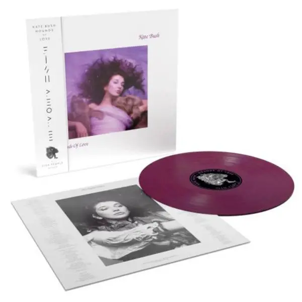 Image of Kate Bush Hounds Of Love - Raspberry Beret Vinyl 180 Gram + Obi [dated 9/10/23] 2023 UK vinyl LP FP5LPX