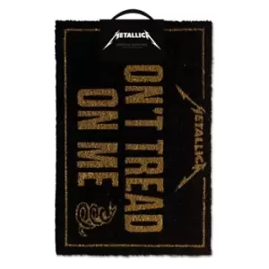 Image of Metallica Doormat Don't Tread On Me 40 x 60 cm