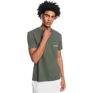 Image of Quiksilver T-Shirt Mens - Green