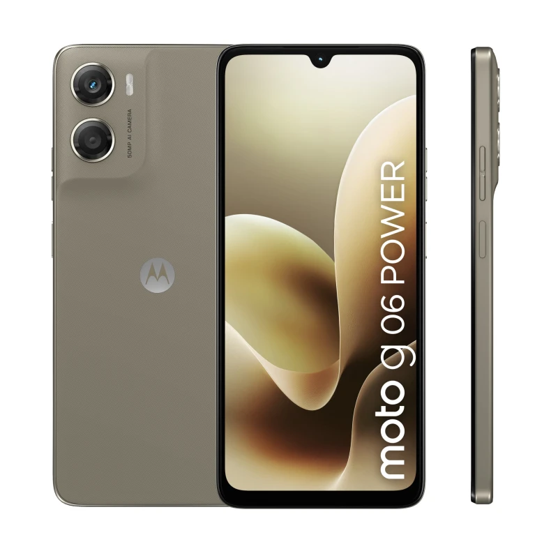 Image of Motorola Motorola moto g06 power 17.5cm (6.88") Dual SIM Android 15 4G USB Type-C 4GB 64GB 7000 mAh Khaki PBA00010GB