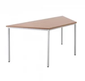 Image of Jemini Trapezoidal Table 1600 x 800mm Beech OMPT1680TRAPBE2