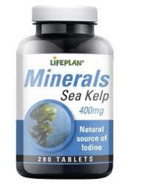 Image of Lifeplan Sea Kelp 400mg 280 Tablets