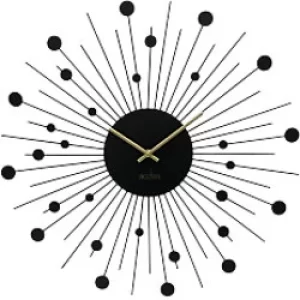Image of Acctim Clock 29643 50 x 50 x 3.5 x 50cm Black