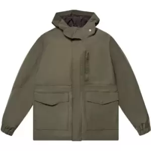 Image of French Connection Polyester Twill Jacket - Green