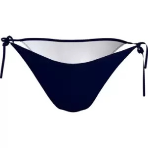 Image of Tommy Bodywear Cheeky Side Tie Bikini Bottoms - Blue