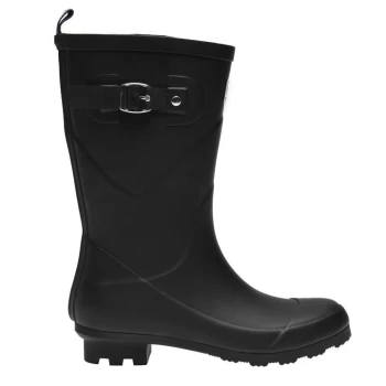 Image of Jack Wills Low Wellies - Black Matt