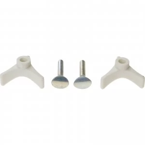 Image of ALM FL198 Handle Fingerwheels and Bolts Fits Many Flymo Hover and Wheeled Lawnmowers