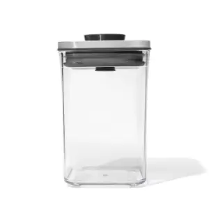 Image of OXO SteeL POP Container Small Square Short, 1.1 Qt