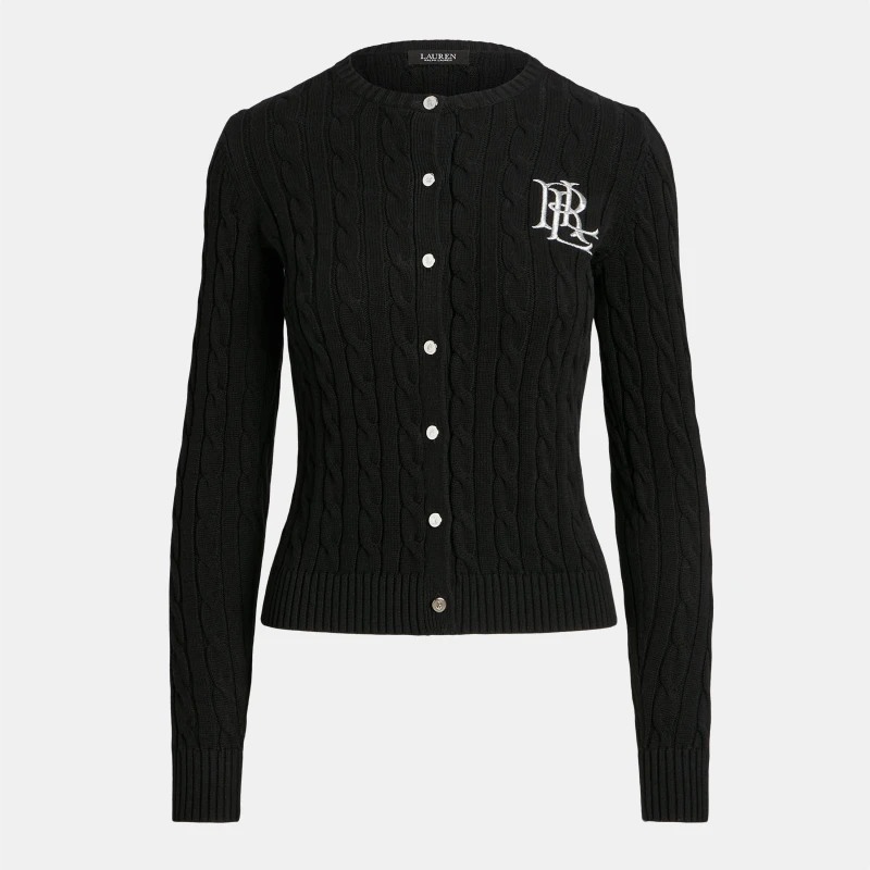 Image of Lauren by Ralph Lauren Ralhan Cardigan - Black 12