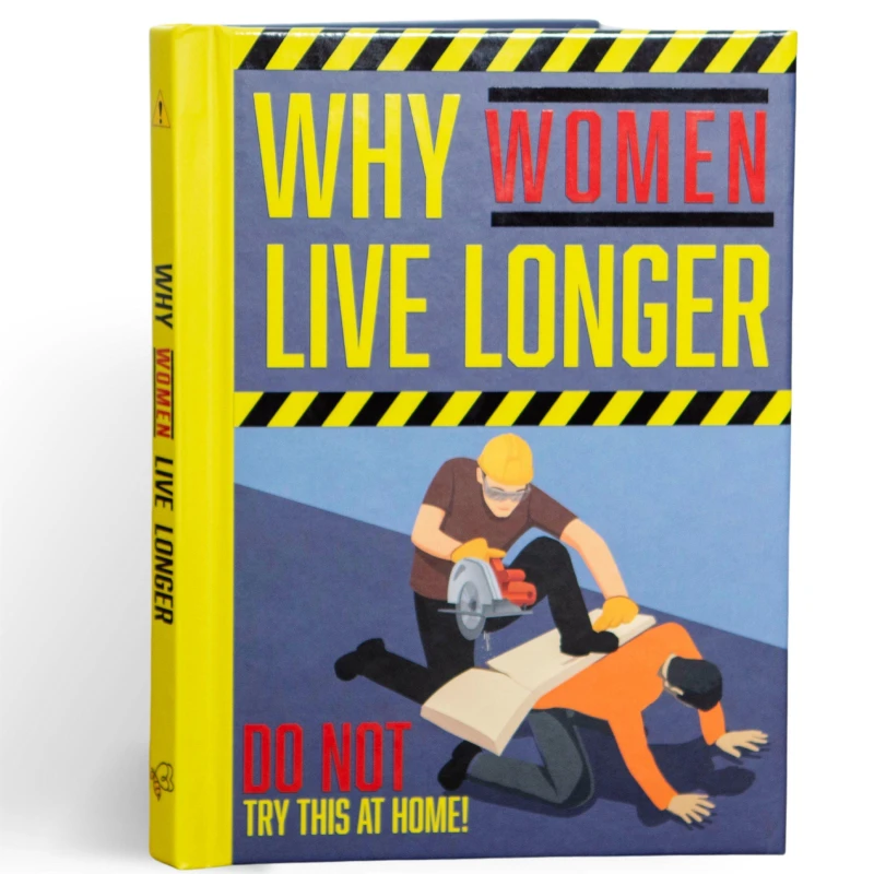 Image of Boxer Gifts Why Women Live Longer Book Multi unisex