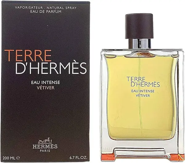 Image of Hermes Terre D'Hermes Eau Intense Vetiver Eau de Parfum For Him 200ml