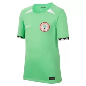 Image of Nike Nigeria Home Shirt 2023 Juniors - Green