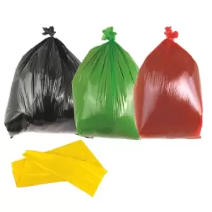Image of Natural Medium Duty Bin Bags 90L - Box of 200 bags