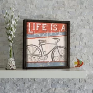 Image of KZM506 Multicolor Decorative Framed MDF Painting