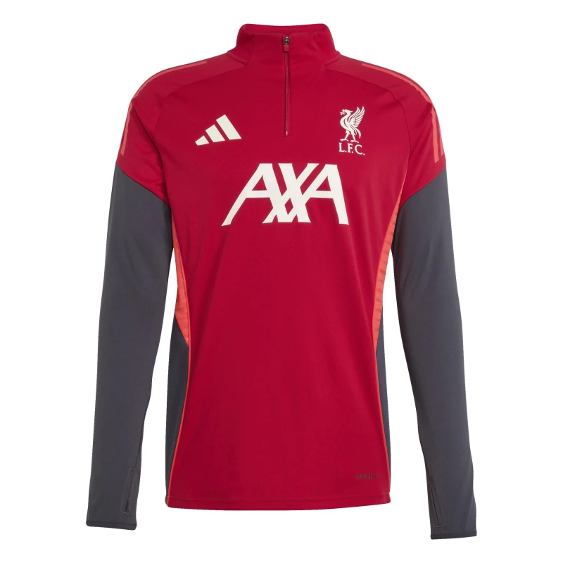 Image of adidas Liverpool Training Top 2025 2026 Red/White male S