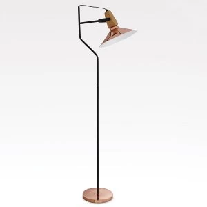 Image of Searchlight Lighting Collection Sophia Floor Lamp - Copper